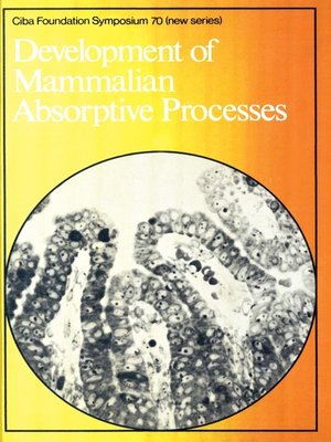 cover image of Development of Mammalian Absorptive Processes